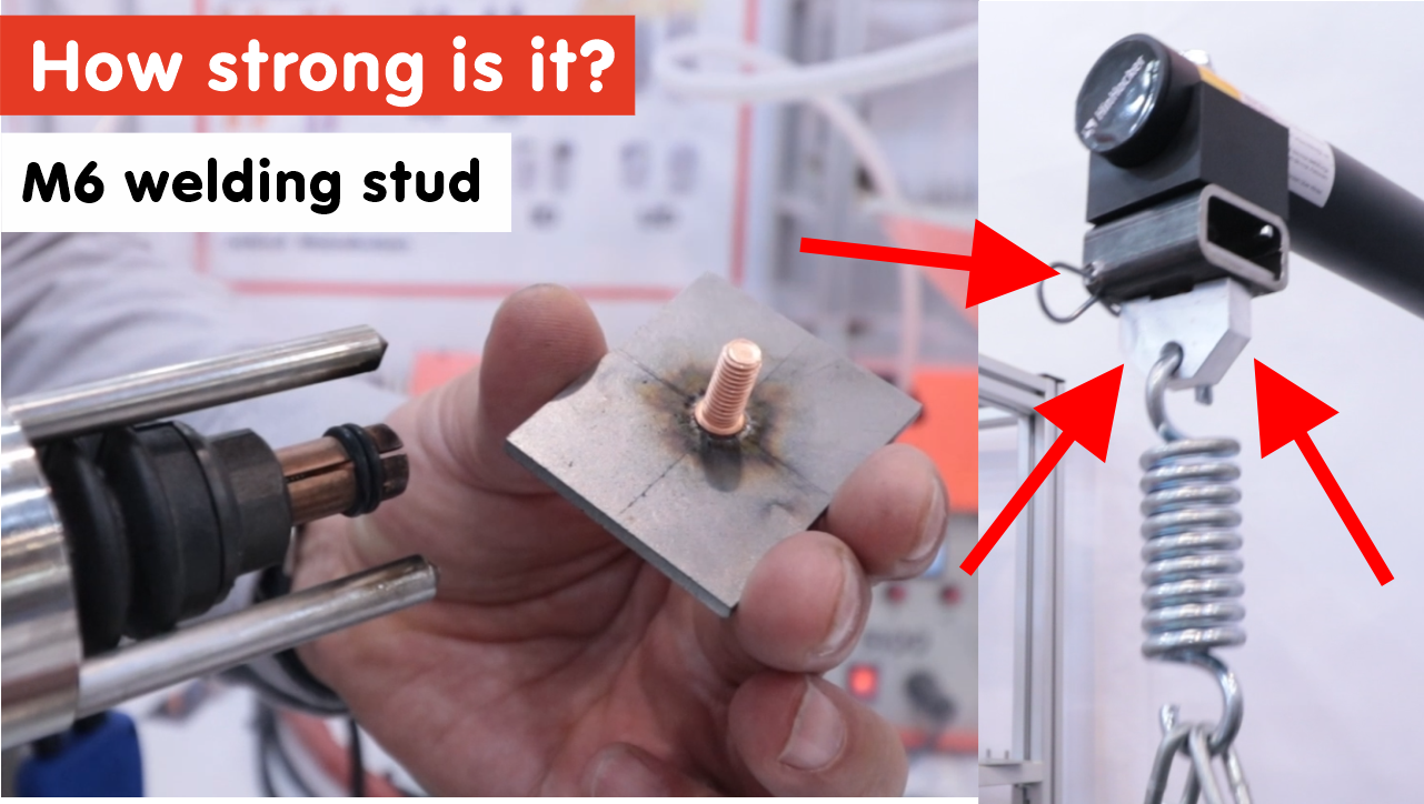 Was hält ein Schweißbolzen